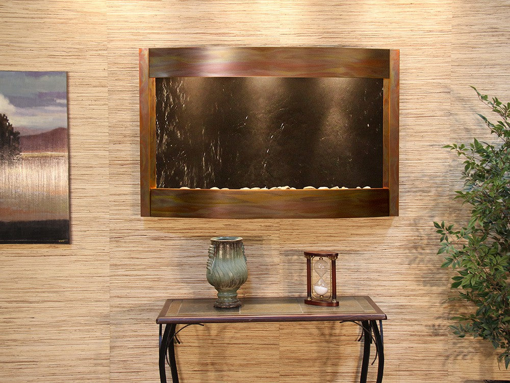 CalmingWaters-BlackFeatherStone-RusticCopper-White
