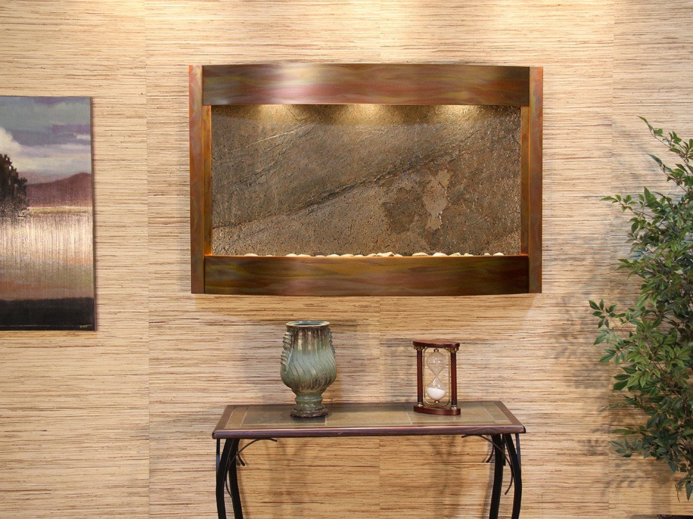 CalmingWaters-GreenFeatherStone-RusticCopper-White
