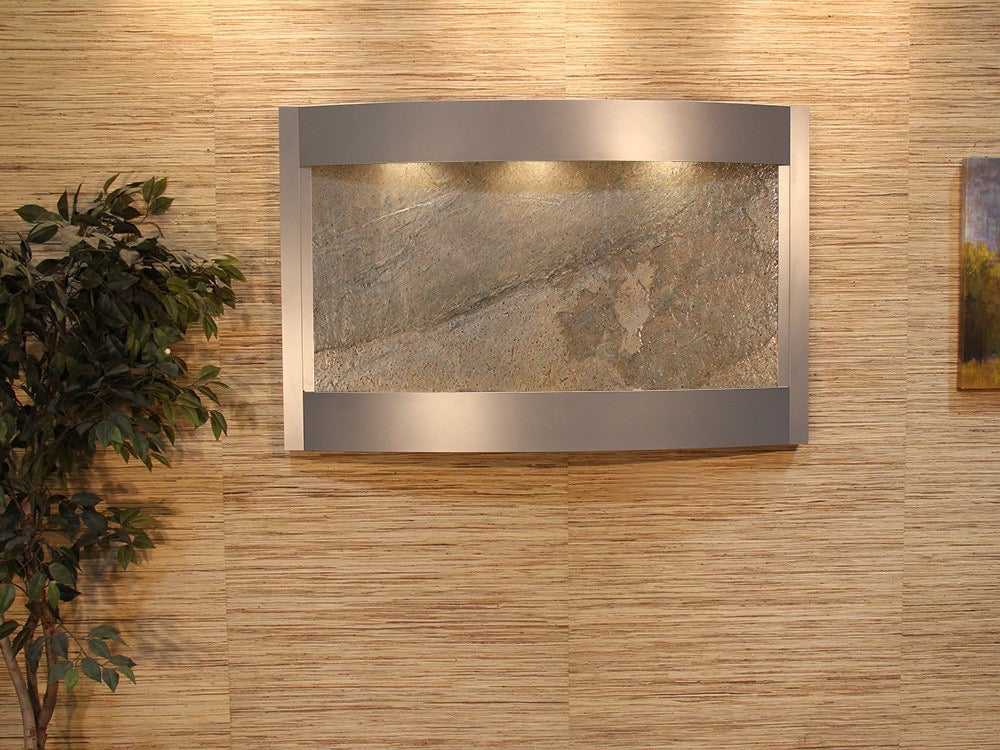 CalmingWaters-GreenFeatherStone-SilverMetallic-White