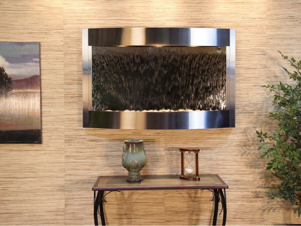 CalmingWaters-SilverMirror-StainlessSteel-White