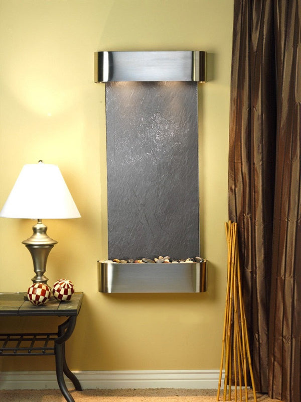CascadeSprings-BlackFeatherStone-StainlessSteel-Rounded-White