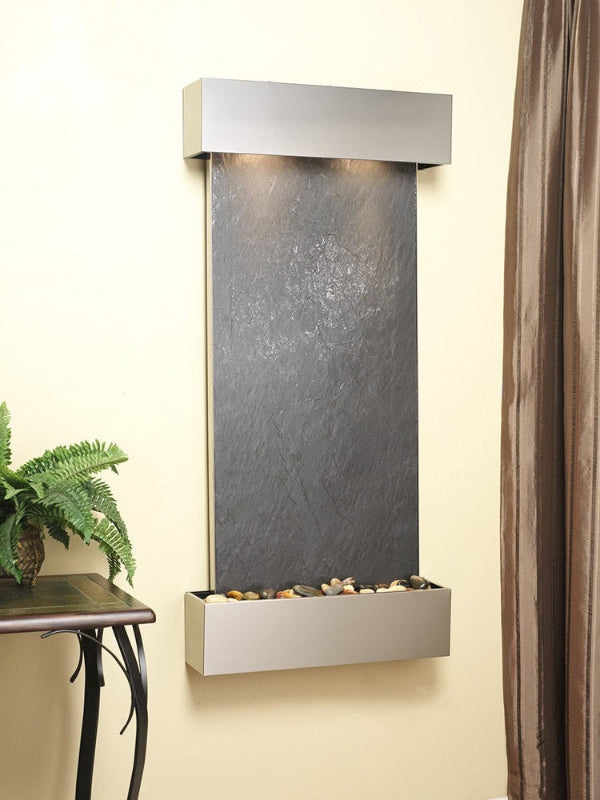 CascadeSprings-BlackFeatherStone-StainlessSteel-Squared-White