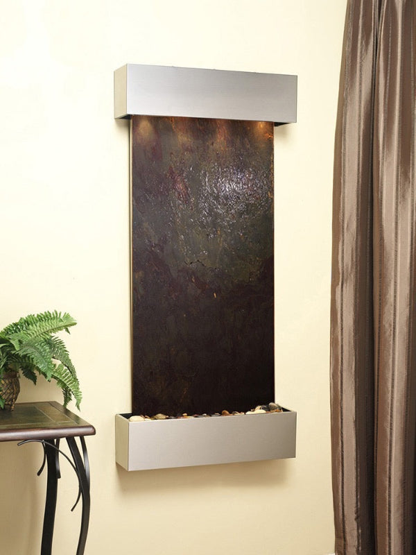 CascadeSprings-Multi-ColorFeatherStone-StainlessSteel-Squared-White