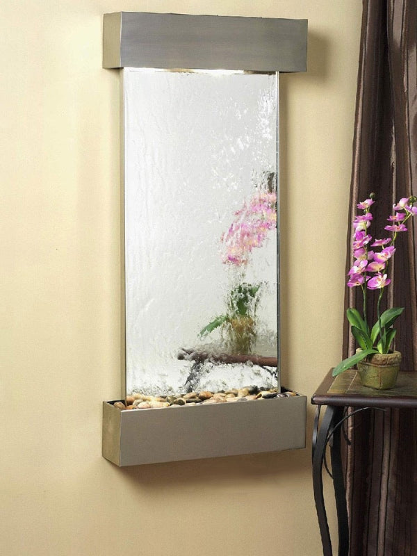 CascadeSprings-SilverMirror-StainlessSteel-Squared-White