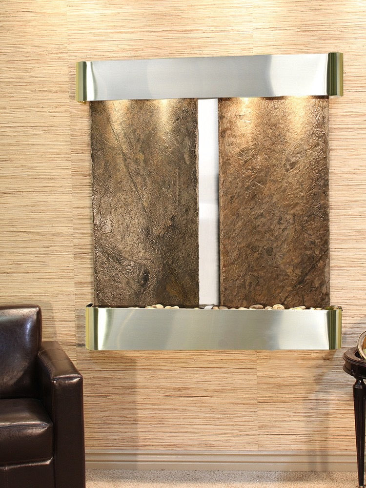 Aspen_Falls_-_Green_Slate_-_Stainless_Steel_-_Rounded_-_White