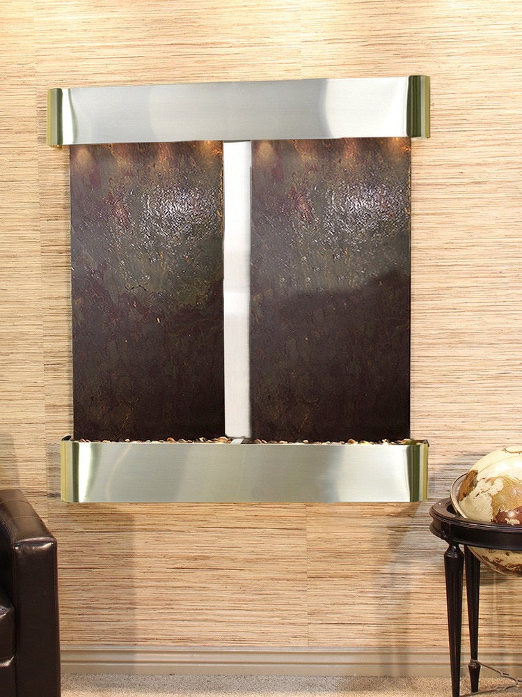 Aspen_Falls_-_Multi-Color_FeatherStone_-_Stainless_Steel_-_Rounded_-_White