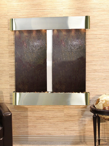 Aspen_Falls_-_Multi-Color_FeatherStone_-_Stainless_Steel_-_Rounded_-_White