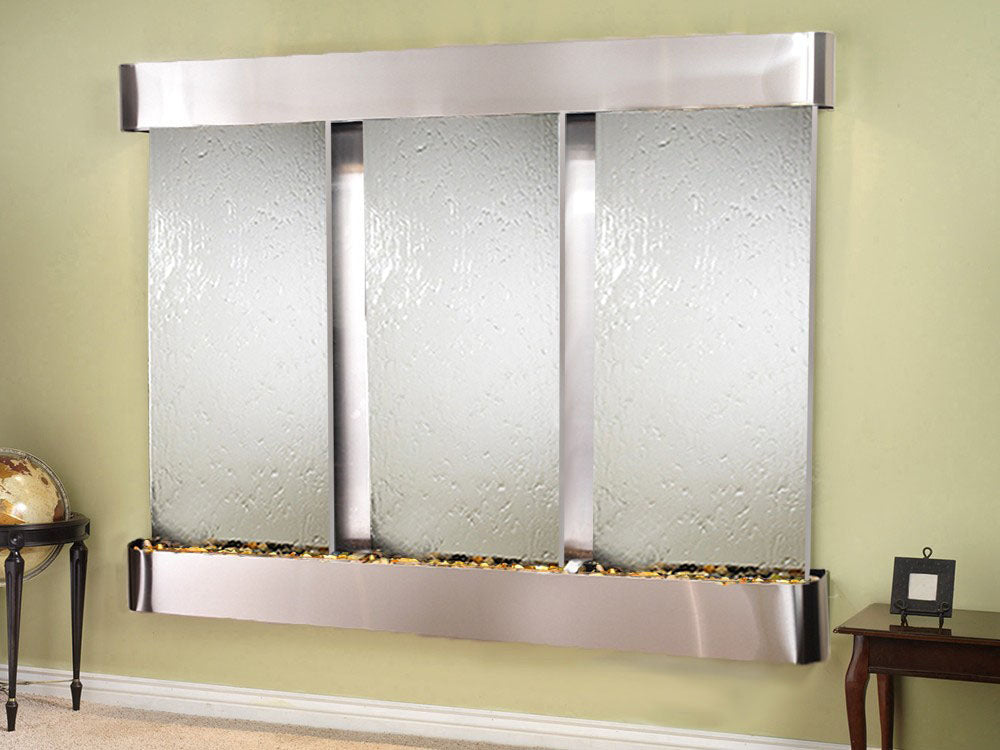 Deep_Creek_Falls_-_Silver_Mirror_-_Stainless_Steel_-_Rounded_-_White_Fountain