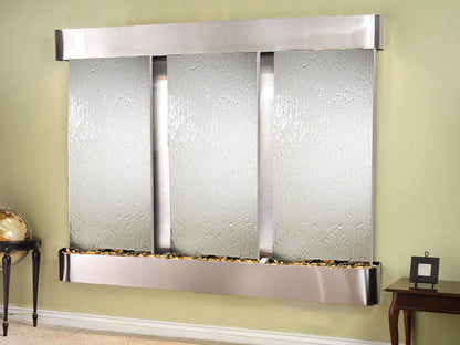 Deep_Creek_Falls_-_Silver_Mirror_-_Stainless_Steel_-_Rounded_-_White_Fountain