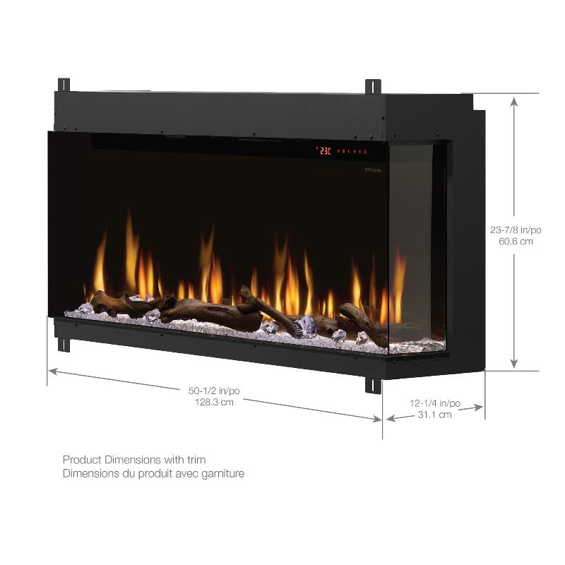 Dimplex Ignite Bold 50 Built-in Linear Electric Fireplace Specs