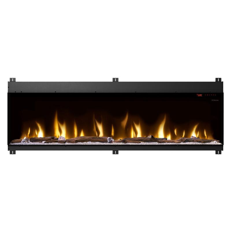Dimplex Ignite Bold 74 Built-in Linear Electric Fireplace Front View