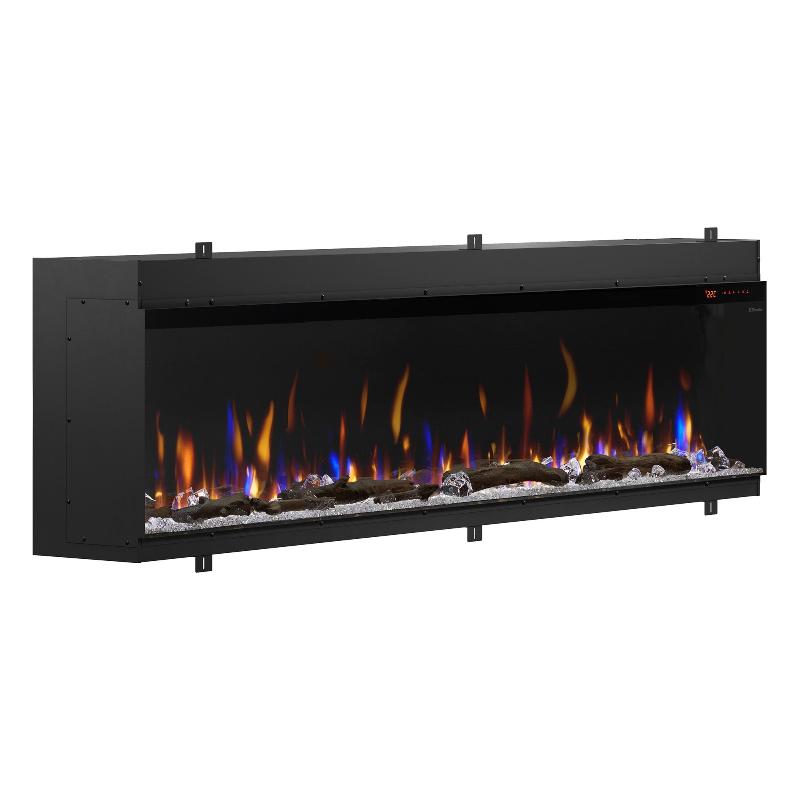 Dimplex Ignite Bold 88 Built-in Linear Electric Fireplace Left Side View