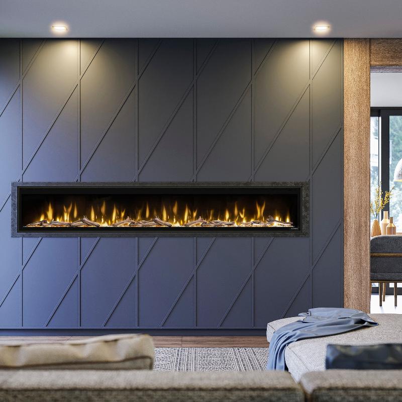 Dimplex Ignite Evolve 100 Built-in Linear Electric Fireplace Living Room