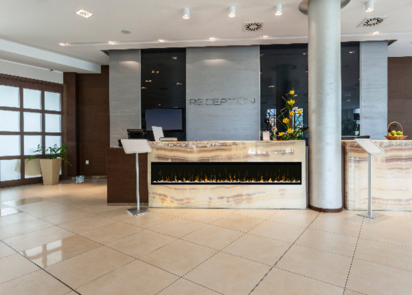Dimplex Ignite XL 100 Built-in Linear Electric Fireplace Reception2