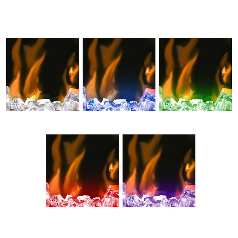 Dimplex Ignite XL 60 Built-in Linear Electric Fireplace Colored Flames