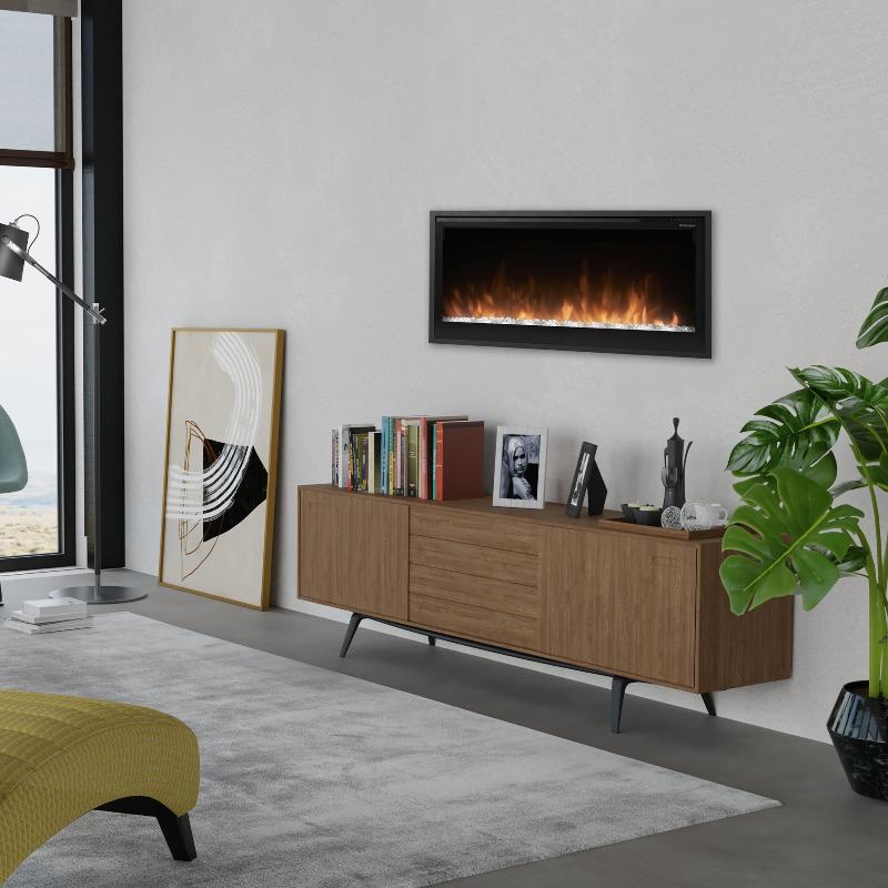 Dimplex Slim Linear 36 inch Built-in Linear Electric Fireplace Living Room