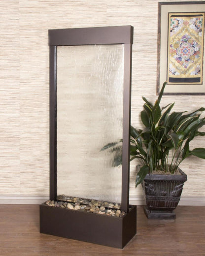 HarmonyRiver_CenteredInBase_-ClearGlass-AntiqueBronze-Whitesideview