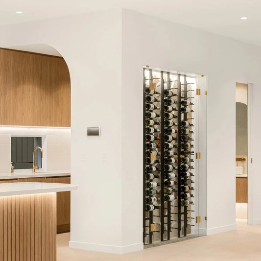 Kingbottle Floor to Ceiling Wine Rack Close Up
