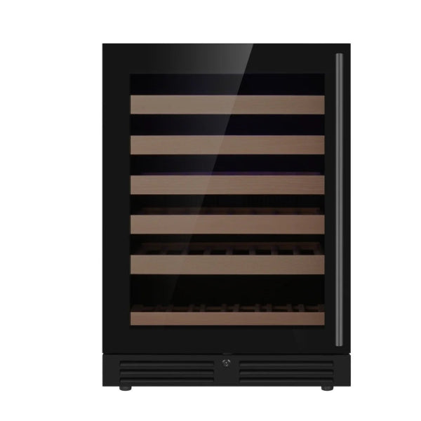 Kingsbottle Single Zone Wine Cooler Left Hand Hinge Front View