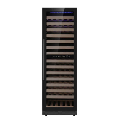 Kingsbottle Tall Dual Zone Wine Cooler Right Hand Hinge Front View