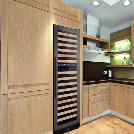 Kingsbottle Tall Large Wine Refrigerator Lifestyle Image